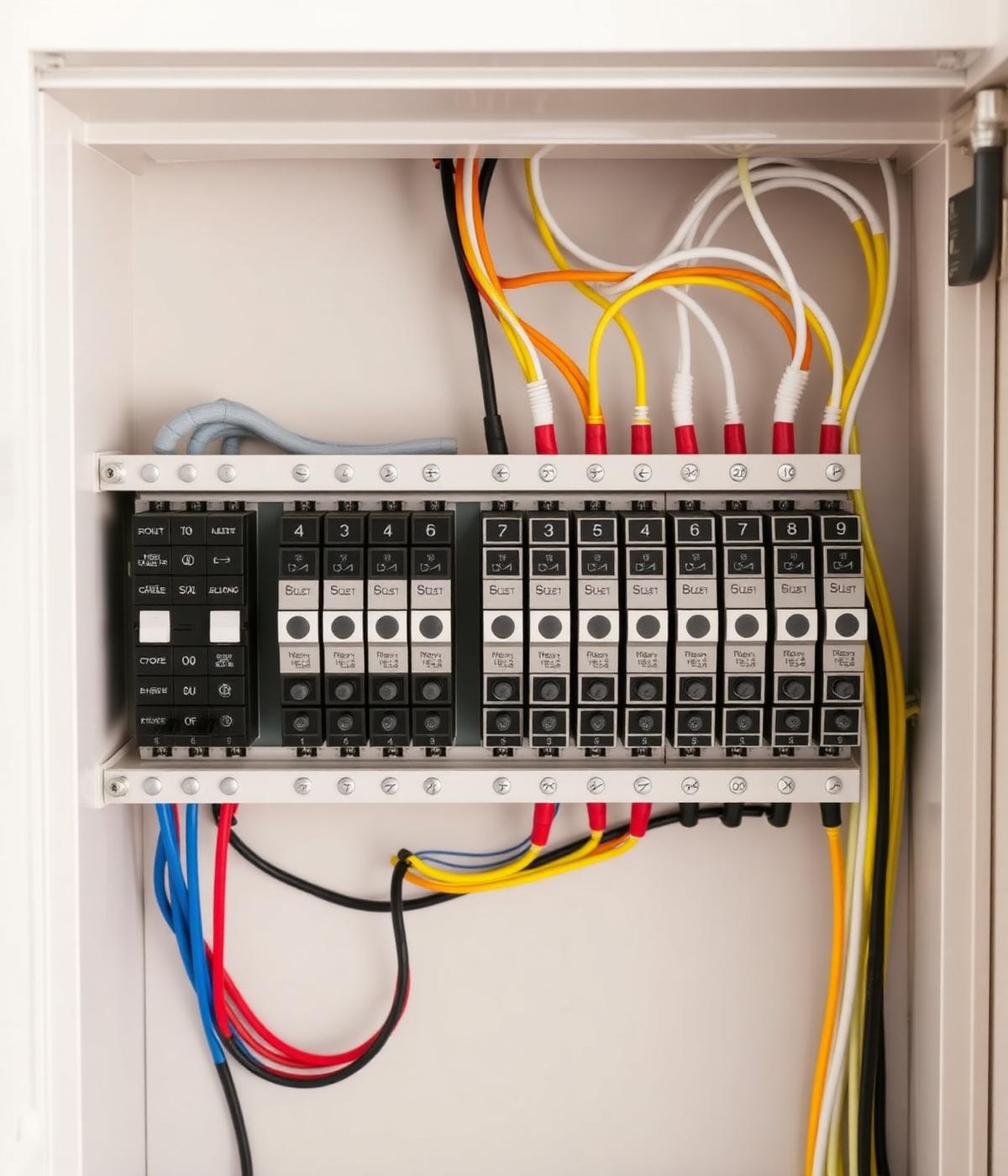 Tableau électrique installé par Services Périgourdins en Dordogne